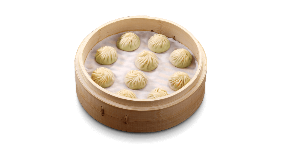 Green Squash and Shrimp Xiaolongbao