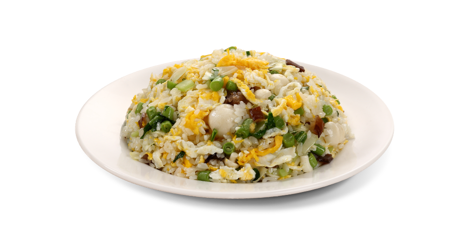 Vegetable and Mushroom Fried Rice<br>(With Egg)