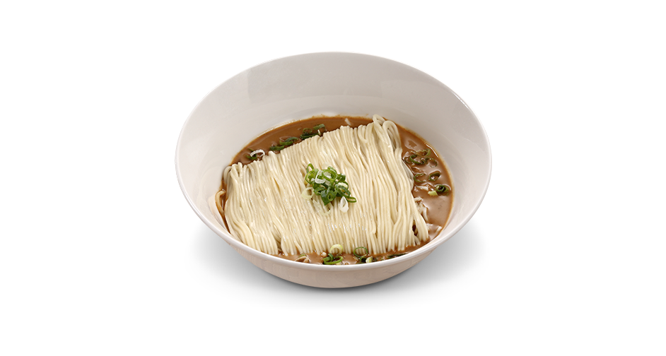 ニンニク胡麻ソース和え麺<br>(温麺)