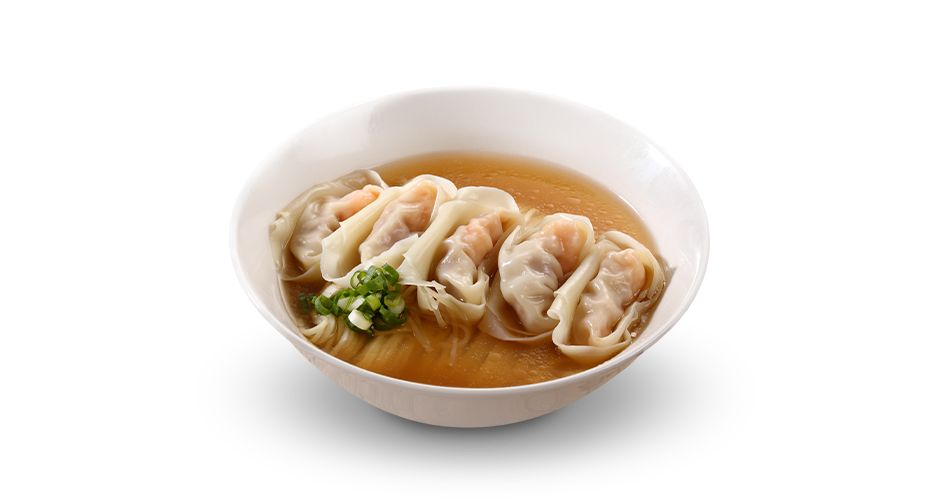 Shrimp and Pork Wonton Noodle Soup