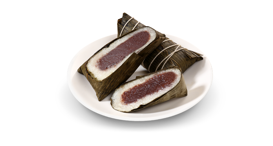 Sticky Rice Wrap with<br>Red Bean