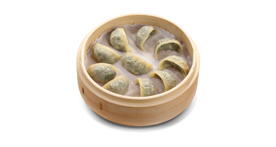 Steamed Vegetarian Mushroom Dumplings