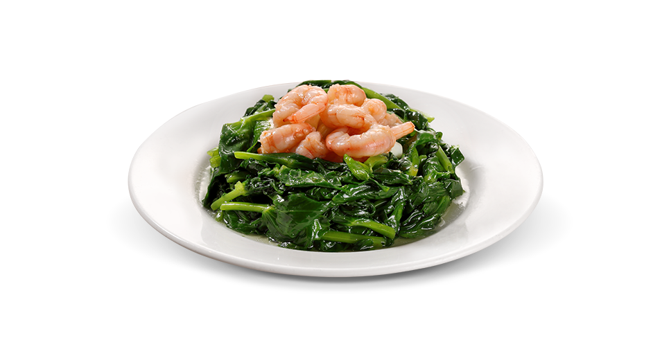 Stir-Fried Pea Shoots with Shrimp