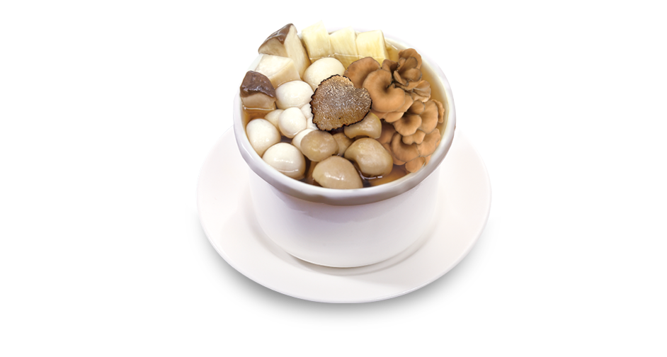 Truffle and Mushroom Soup